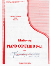 Themelodies for piano: Tchaikovsky Piano Concerto No. 1